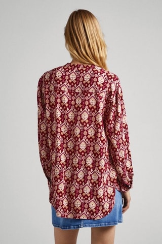 Blouse Gasha - Bordeauxrood