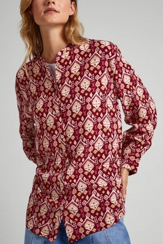 Blouse Gasha - Bordeauxrood