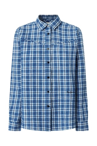 Linnen Blouse Portia - Kobaltblauw