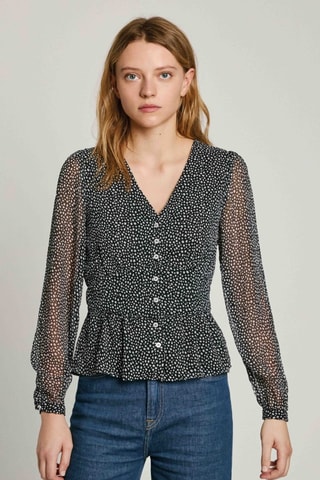 Blouse Orion - Zwart