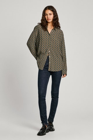 Blouse Salomy - Olijfgroen