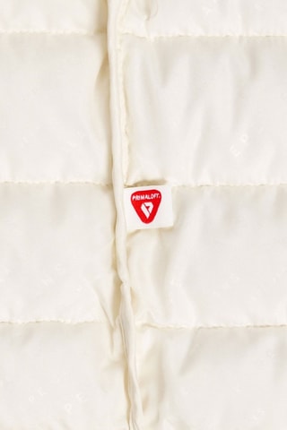 Lange Gewatteerde Jas Ammy - Wit