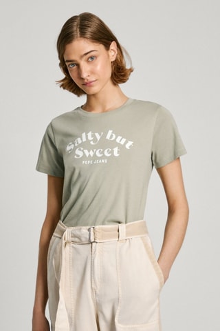 T-shirt Effie - Grijs