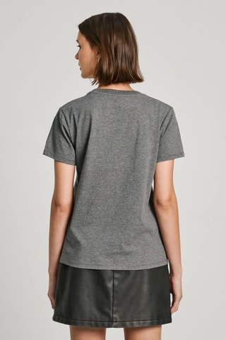 T-shirt Gio - Gemêleerd Donkergrijs