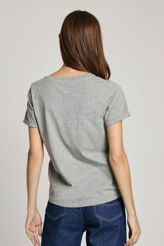 T-shirt Olivia - Gemêleerd Grijs