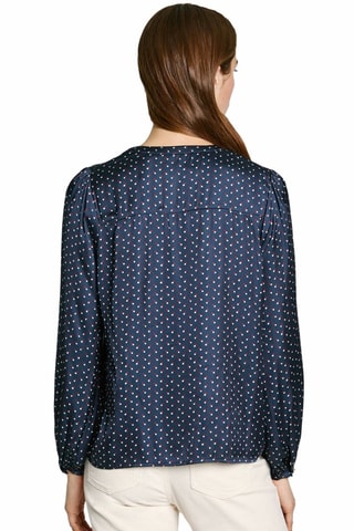 Top Patricia - Marineblauw