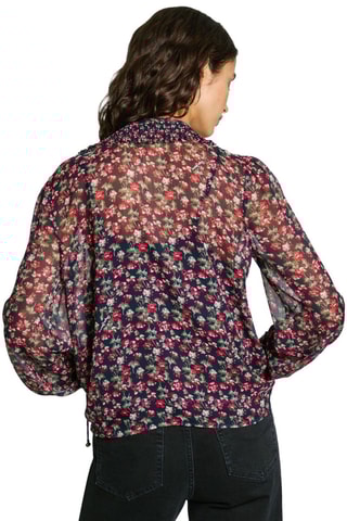 Blouse Octavia - Marineblauw