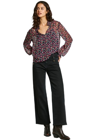 Blouse Octavia - Marineblauw