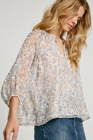 Top Martina - Marineblauw