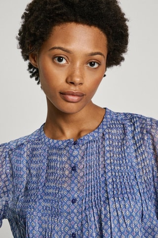 Top Naomi - Marineblauw