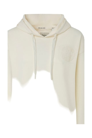 Sweater met Capuchon Estrid - Ecru