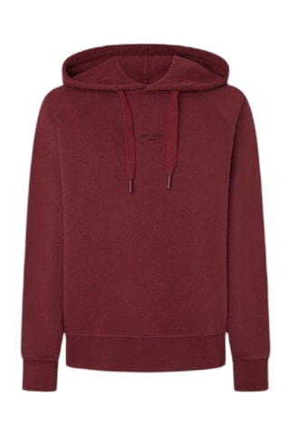 Sweater met Capuchon Felicity - Bordeauxrood