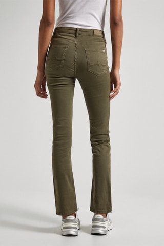 Broek slim fit model - Groen