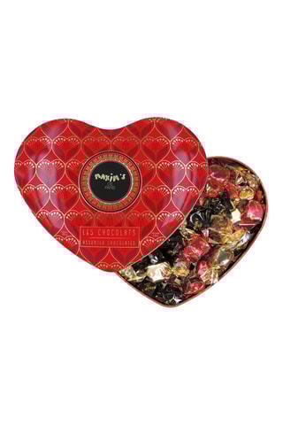 Grande boîte cœur assortiment chocolats - 3 produits - 180 g