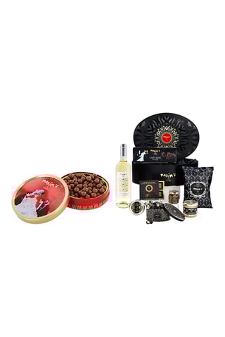 Coffret Soir de fête et Boîte Perles de chocolat au lait - 479 et 50 g