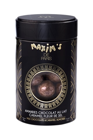 Boîte métal amandes chocolat au lait - 2 x 80 g	