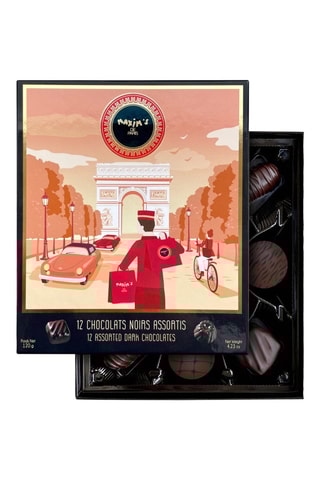 2 x 	12 Chocolats noirs - 120 g