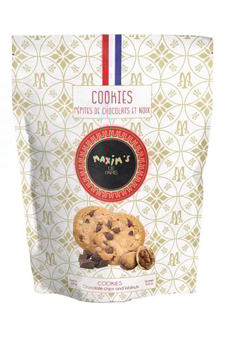 4 x 	Cookies aux pépites chocolat noir et blanc et noix - 120 g