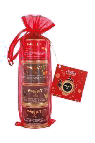 2 x Coffret terrines - 4 produits - 4 x 65 g