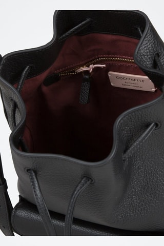 Sac seau en cuir Generatio - Noir