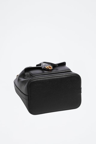 Sac seau en cuir Generatio - Noir