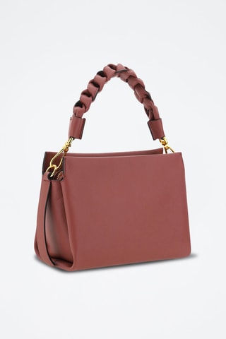 Sac à main en cuir Boheme Grana - Bordeaux