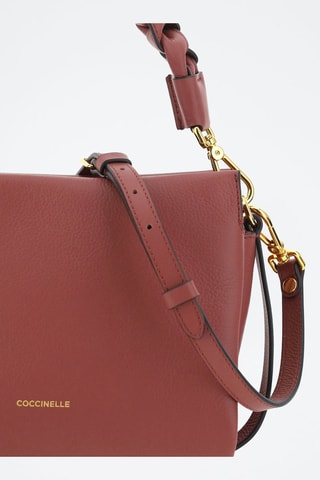 Sac à main en cuir Boheme Grana - Bordeaux