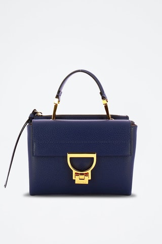 Sac à main en cuir Arlettis - Bleu roi