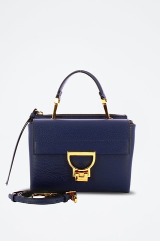 Sac à main en cuir Arlettis - Bleu roi