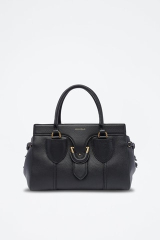 Sac à main en cuir York - Noir