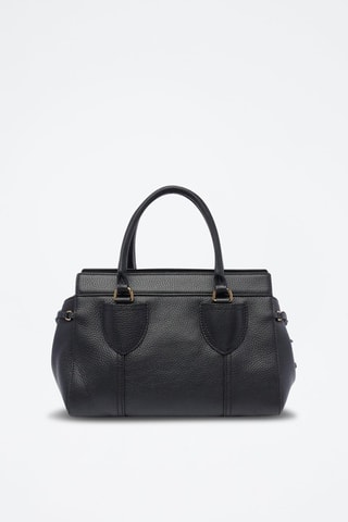 Sac à main en cuir York - Noir