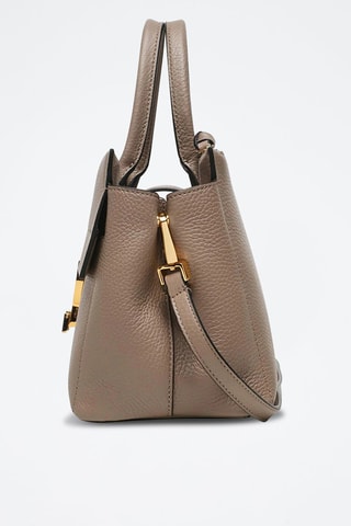 Sac à main en cuir Taupe