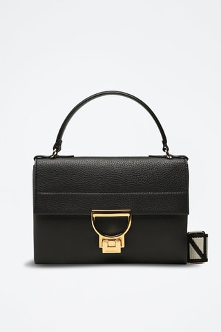 Sac à main en cuir - 
Noir