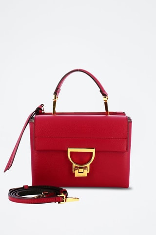 Sac à main en cuir - Rouge