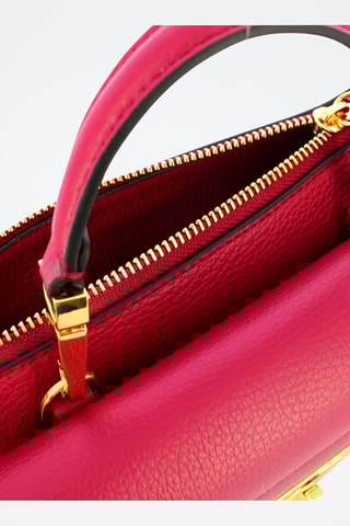 Sac à main en cuir - Rouge