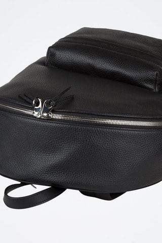 Sac à dos en cuir Soft - Noir