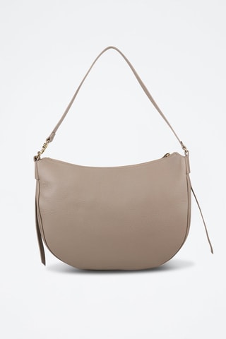 Sac porté épaule en cuir C-Easy - Taupe
