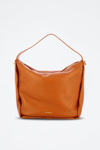 Sac porté épaule en cuir - Camel