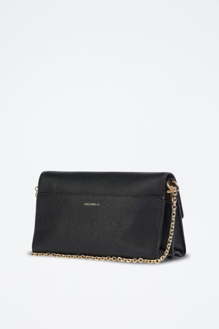 Sac bandoulière en cuir - Noir