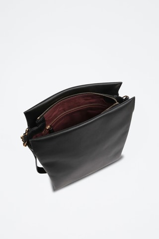 Cabas en cuir - Noir