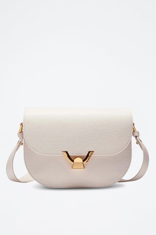 Sac bandoulière en cuir - Blanc