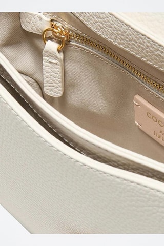 Sac bandoulière en cuir - Blanc