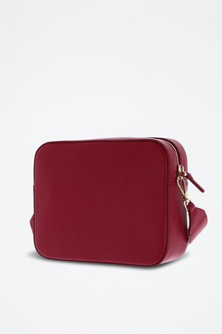 Sac bandoulière en cuir - Rouge