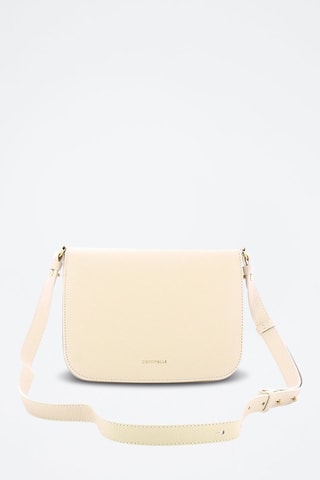 Sac bandoulière en cuir - Blanc