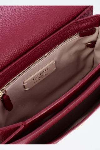 Sac bandoulière en cuir - Rouge