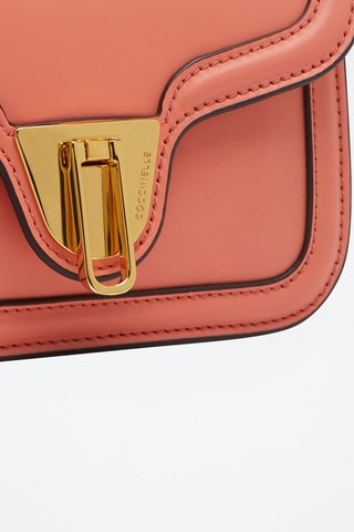 Sac bandoulière en cuir - 
Orange - Coccinelle 