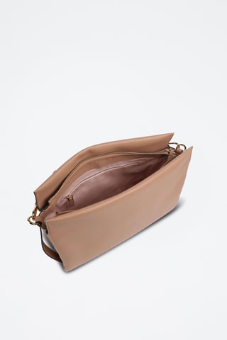 Sac à main en cuir - Beige
