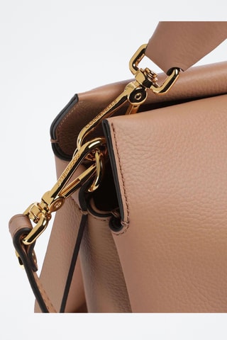 Sac à main en cuir - Beige