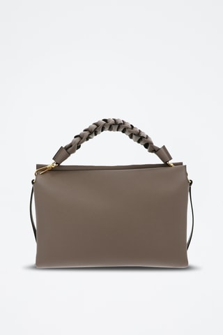 Sac à main en cuir - Taupe