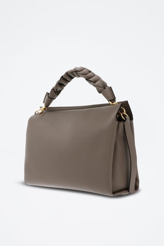 Sac à main en cuir - Taupe